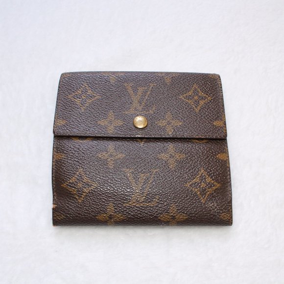 VTG Louis Vuitton Bifold Wallet w Coin Compartment